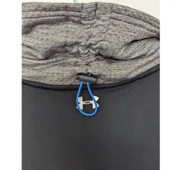 Under Armour Coldgear Reactor 3G Vest Women's Small Black Quilted Cowl Neck - Picture 5 of 9